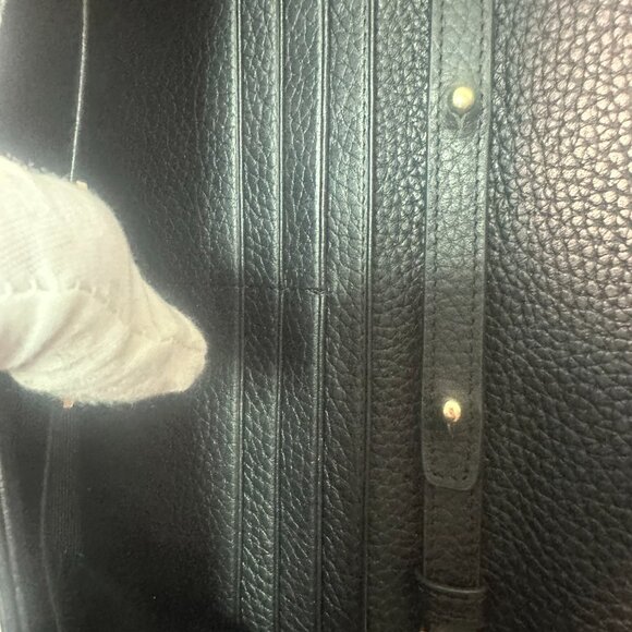 Valentino by Mario Valentino Black Leather Crossbody Bag - Picture 5 of 11